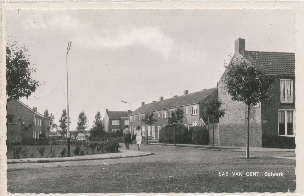 Sas van Gent - Bolwerk 1963, Ophalen of Verzenden, 1960 tot 1980, Gelopen, Zeeland