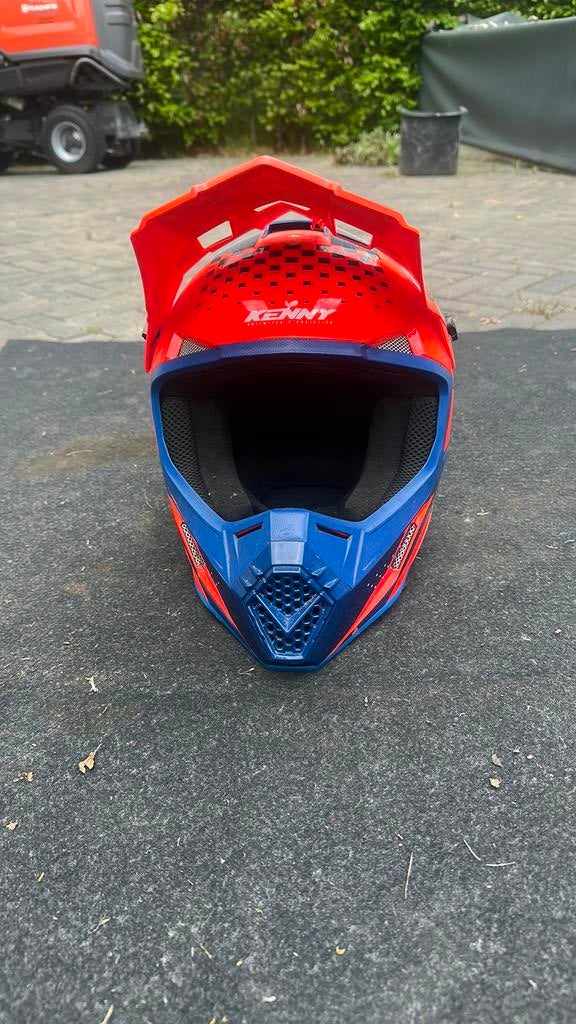 Kenny focus track motorcross helm, Ophalen of Verzenden, Tweedehands, Offroadhelm, Overige merken
