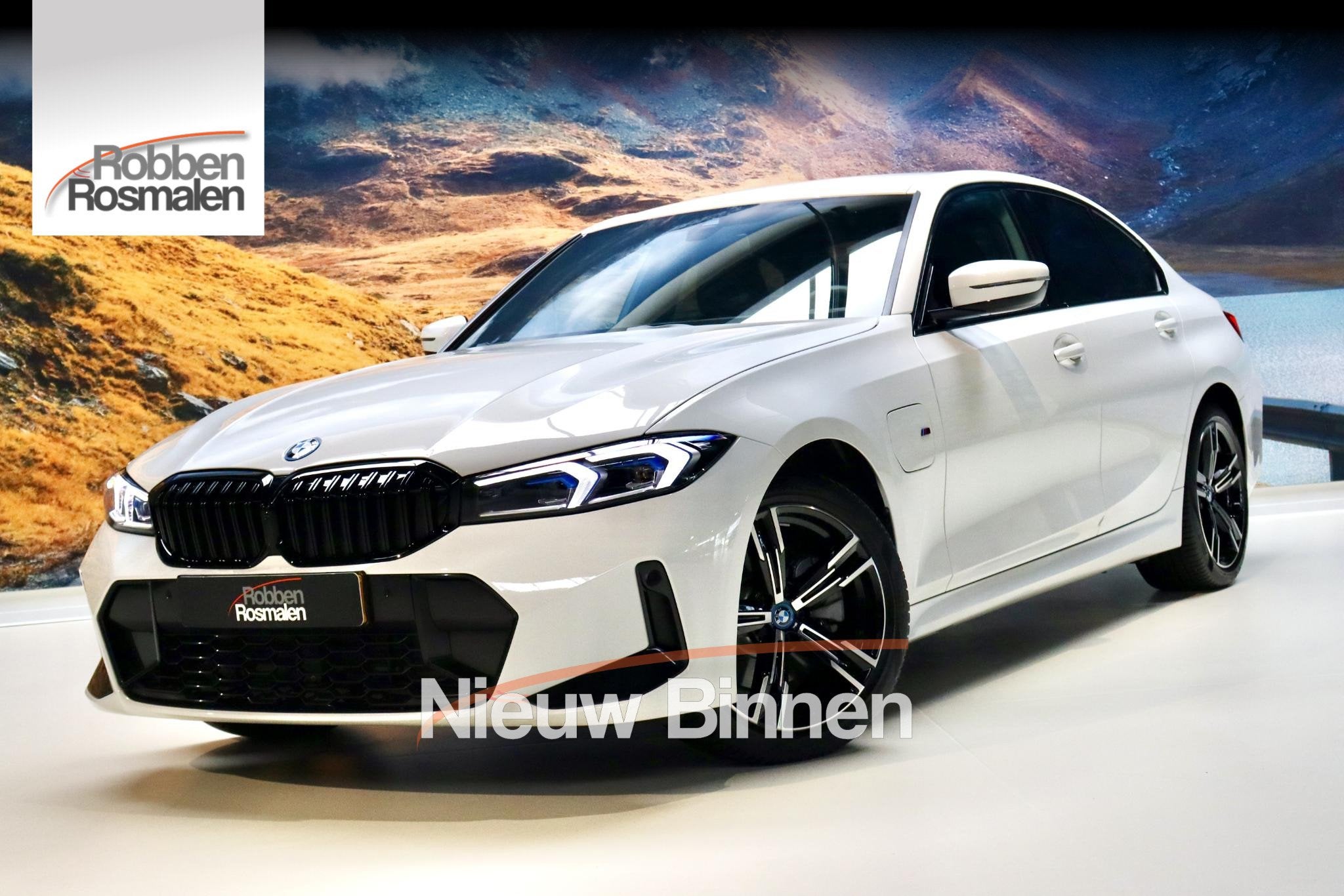 BMW 3-serie 320e M Sport|Leder|Ambient|NL, 1998 cc, Achterwielaandrijving, Gebruikt, 4 cilinders