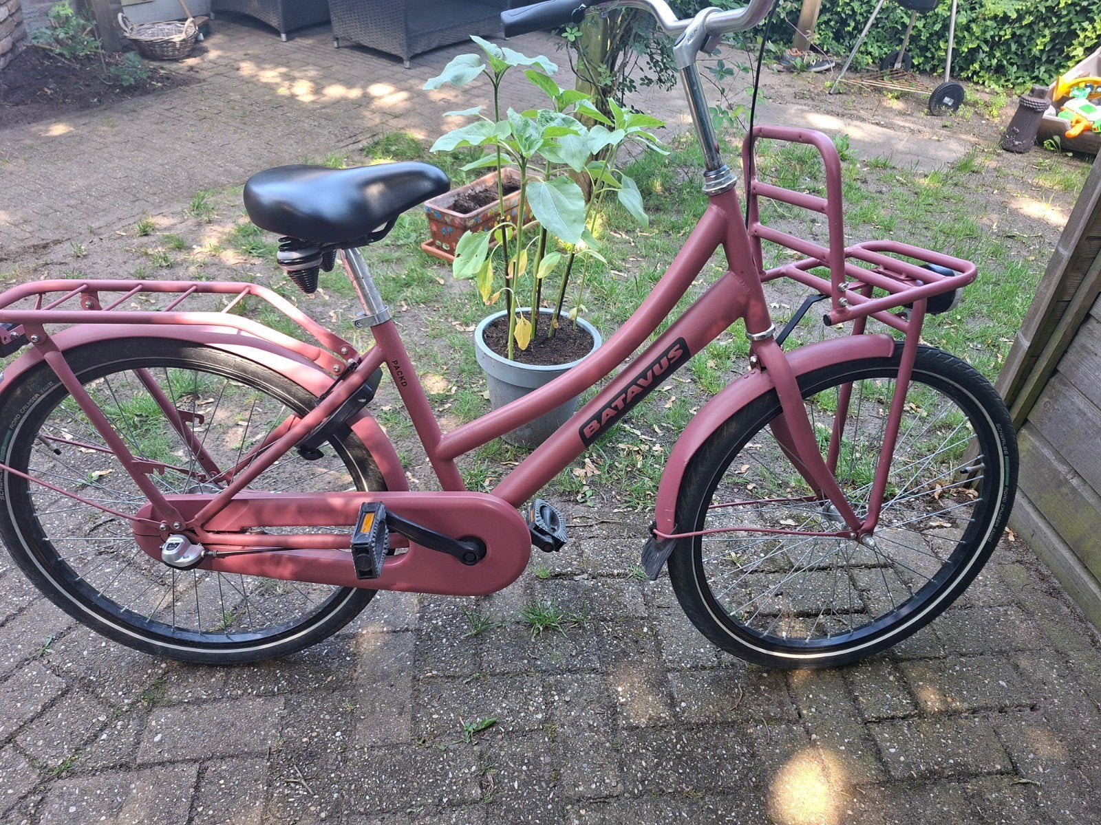Mooie Batavus meisjesfiets 24 inch, Ophalen, Versnellingen, Batavus, Gebruikt