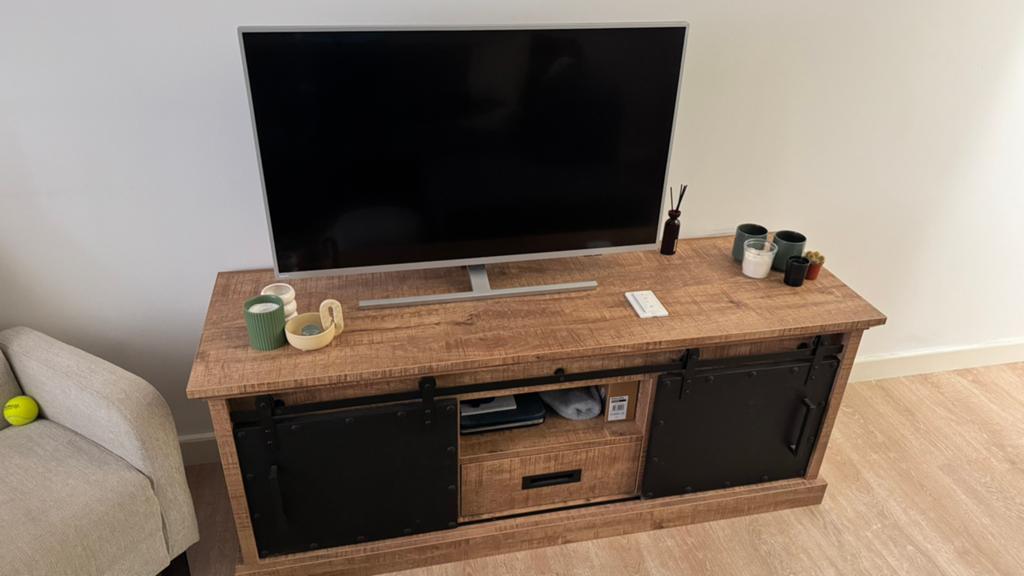 Tv-meubel 160cm Douglas - Industry van ZitMaxx, 150 tot 200 cm, Zo goed als nieuw, Minder dan 100 cm, Industrieel