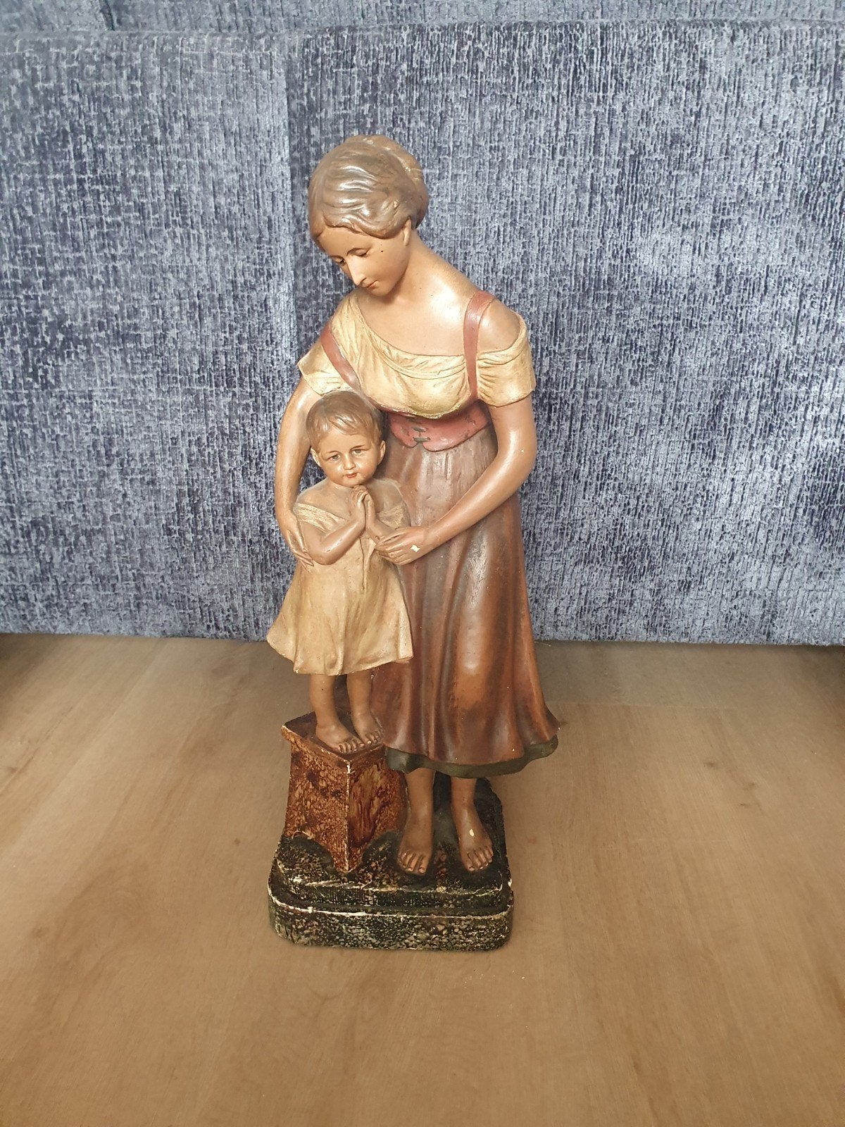 moeder en dochter, Ophalen