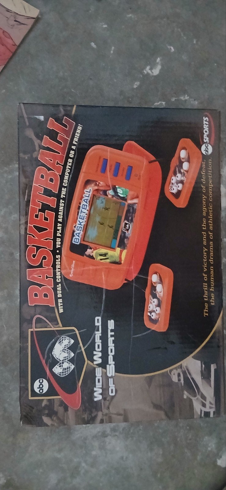 Vintage ABC Sports Basketball Handheld Game, Ophalen, Gebruikt, 2 spelers, Eén computer