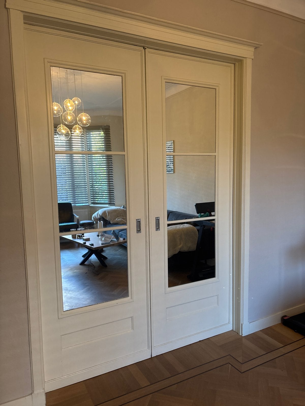 Prachtige en suite deuren, Gebruikt, Binnendeur, Ophalen of Verzenden, Glas
