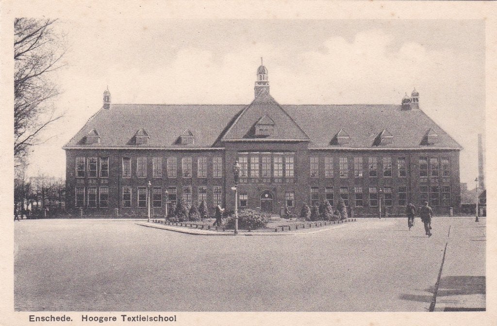 19012 Hogere Textielschool Enschede Losser Borne Hengelo, Verzenden, 1960 tot 1980, Ongelopen, Overijssel