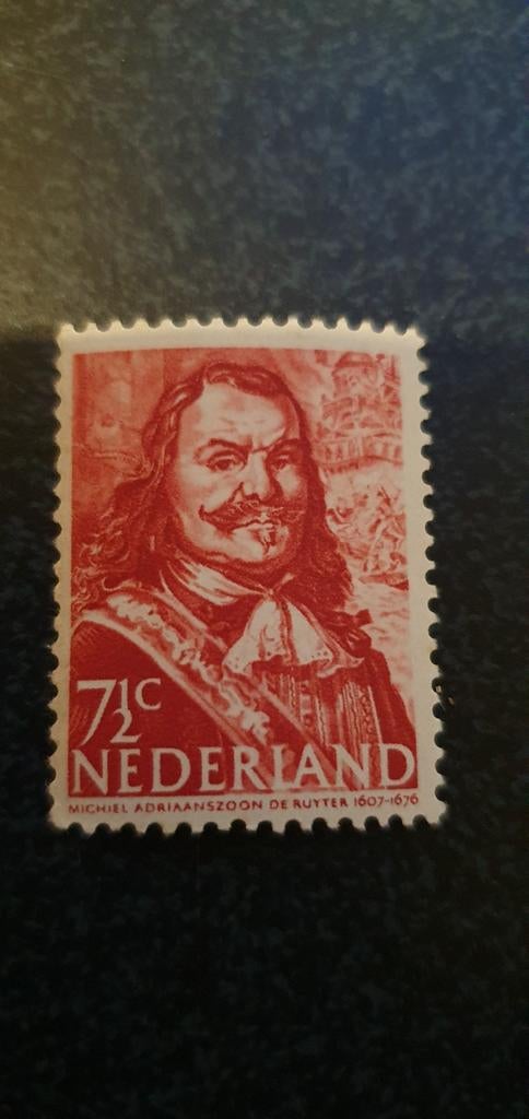 Postzegel Michiel de Ruyter na 1940, Ophalen of Verzenden, Denemarken