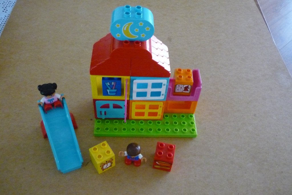 Duplo 10616 '' MY FIRST PLAYHOUSE '', Ophalen, Gebruikt, Complete set, Duplo