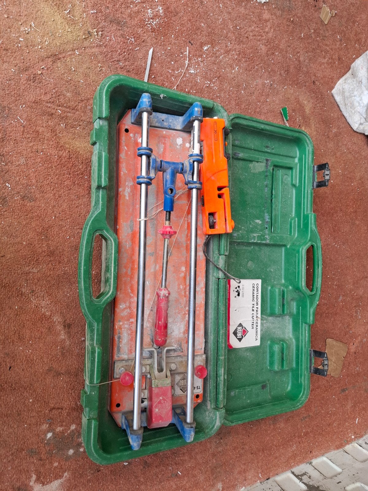 Rubi TS40 tegelsnijder, Doe-het-zelf en Verbouw, Ophalen of Verzenden, Gebruikt, Snijgereedschap, Rubi