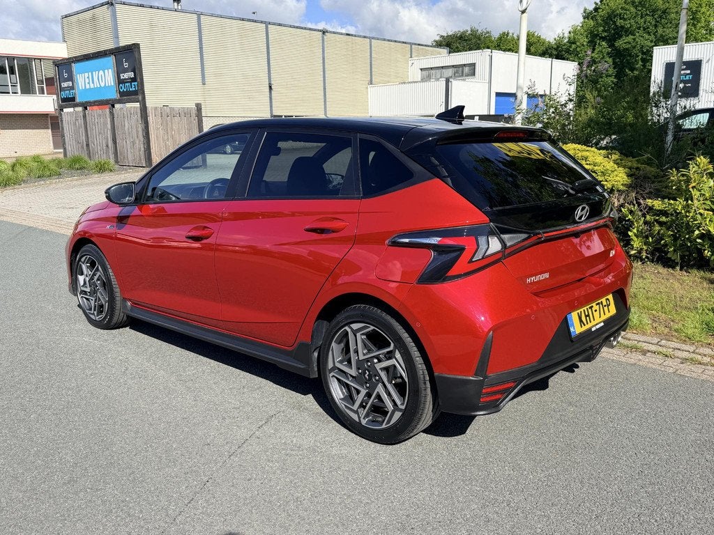 Hyundai i20 1.0 T-GDI 101PK N-Line•Automaat•ACC, Auto's, Gebruikt, Euro 6, Bedrijf, Automatische klimaatregeling