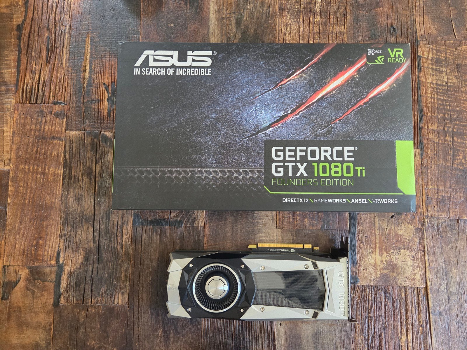 Nvidia GeForce GTX 1080 Ti Founders Edition, Computers en Software, PCI-Express 3, Gebruikt, Ophalen of Verzenden, GDDR5