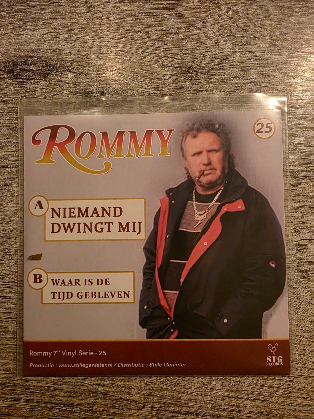 7″ – Rommy – Niemand Dwingt Mij / Waar Is De Tijd - Deel 25, Ophalen of Verzenden, Gebruikt, 7 inch, Levenslied of Smartlap