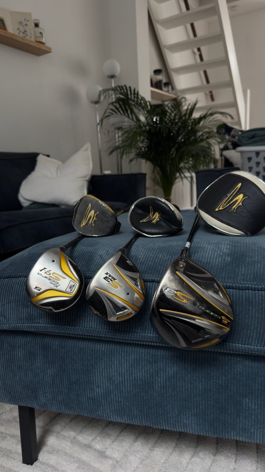Cobra driver, 3 wood en 5 wood, Sport en Fitness, Golf, Ophalen, Zo goed als nieuw, Club