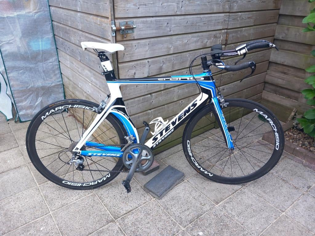 Tijdrit fiets  STEVENS CRONO, Fietsen en Brommers, 28 inch, Zo goed als nieuw, Meer dan 20 versnellingen, Schijfrem