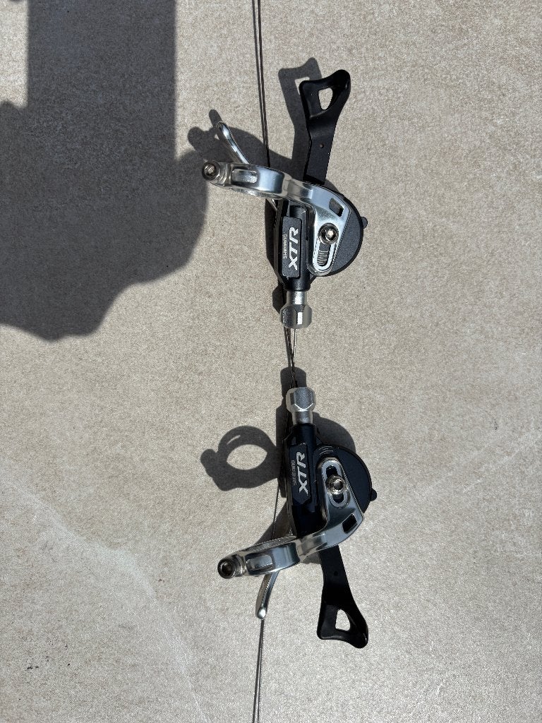 Shimano XTR SL-M970 Shifters - Triple 9 speed MTB Schakelaar, Toerfiets, Ophalen of Verzenden, Zo goed als nieuw, Derailleur of Ketting
