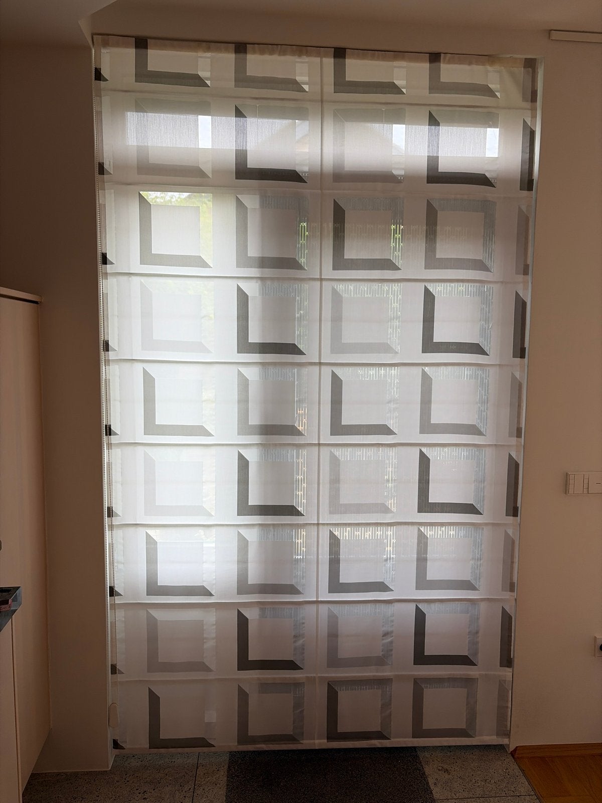Rolgordijn 145x245 cm - Goede degelijke staat, Huis en Inrichting, Stoffering | Gordijnen en Lamellen, Verzenden, Gebruikt, Rolgordijn