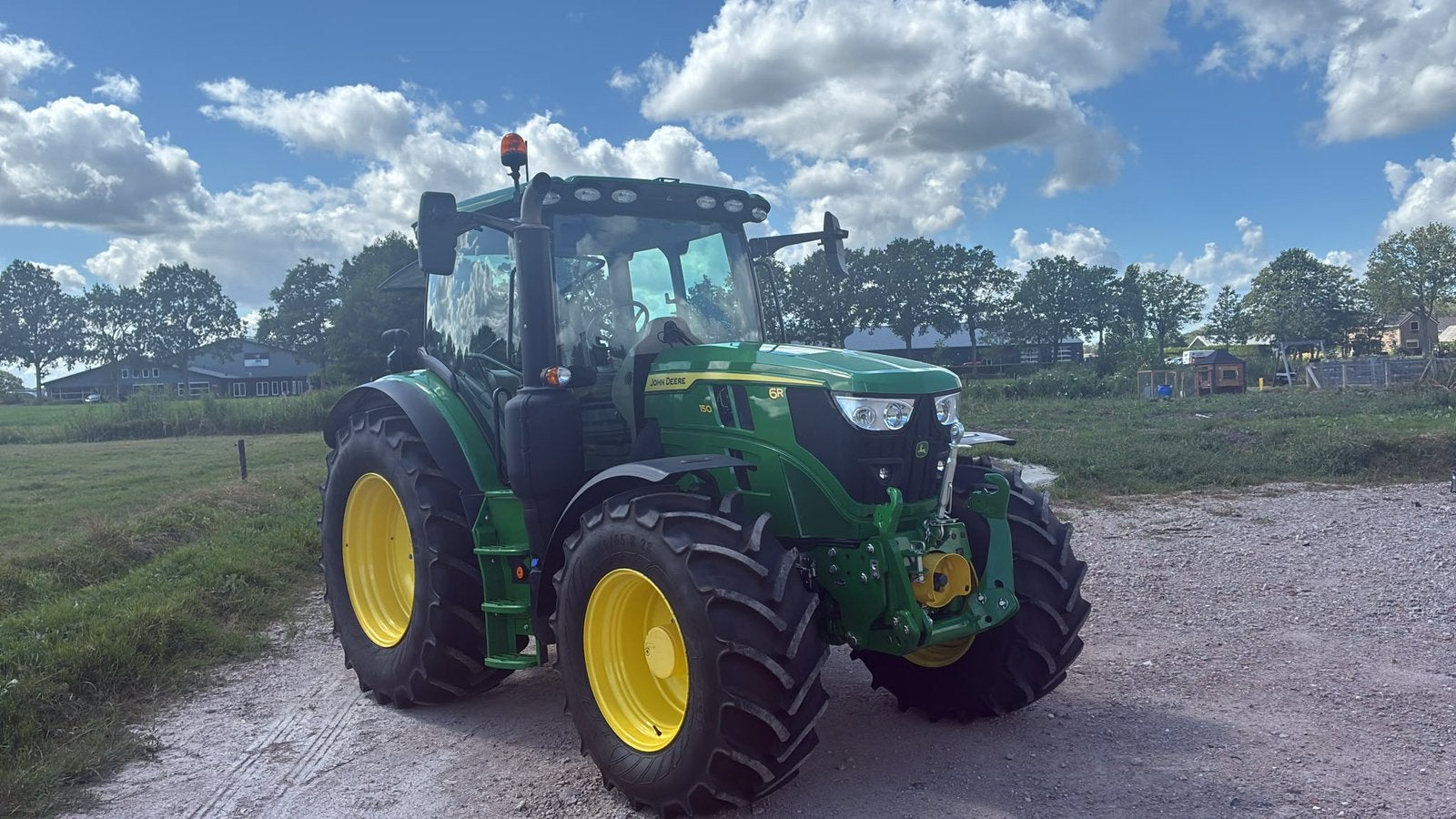 John Deere 6R 150 zo goed als nieuw!, Gebruikt, Tot 2500, Meer dan 160 Pk, Ophalen