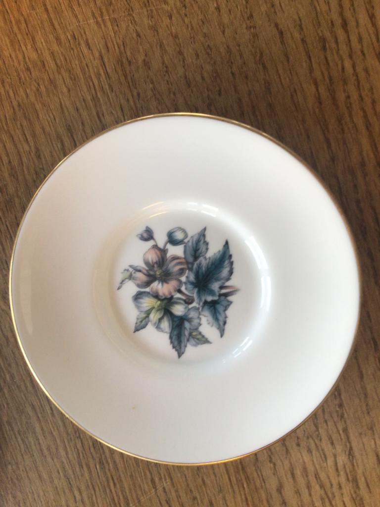 Antiek servies “Floral Coasters”, Antiek en Kunst, Ophalen of Verzenden