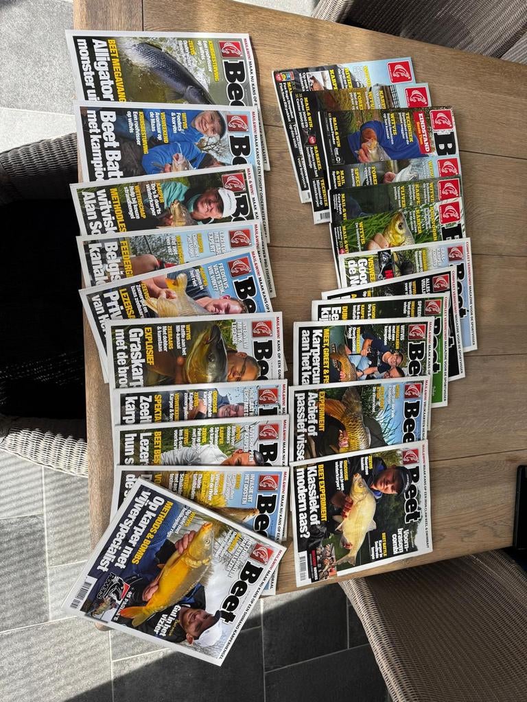 Hengelsport blad beet, Ophalen of Verzenden