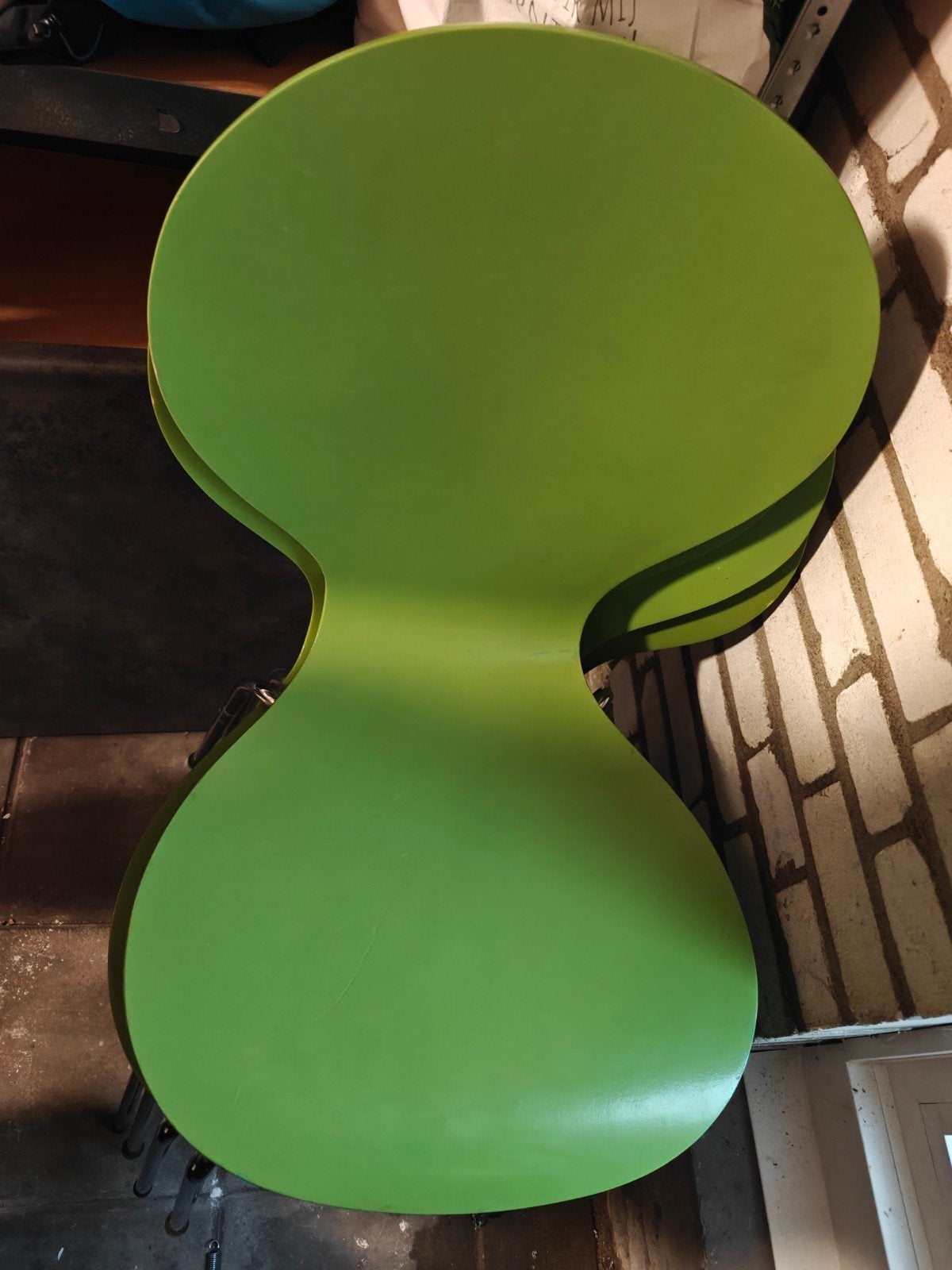 4 Ikea keukenstoelen - Groen, Ophalen, Modern, Ikea, Gebruikt, Overige kleuren