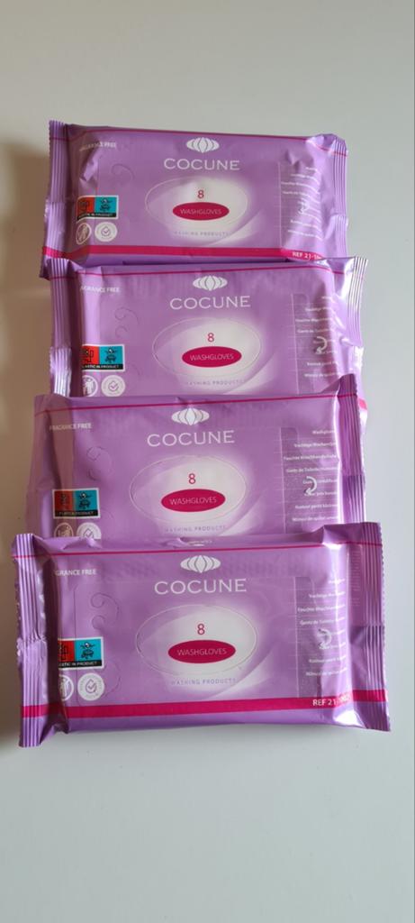 Cocune vochtige ongeparfumeerde washandjes, Diversen, Ophalen of Verzenden