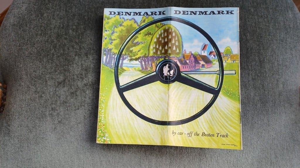 Denemarken / DENMARK BY CAR / 1965 / autovakantie, Europa, Ophalen of Verzenden, Travel Association DK, Brochure