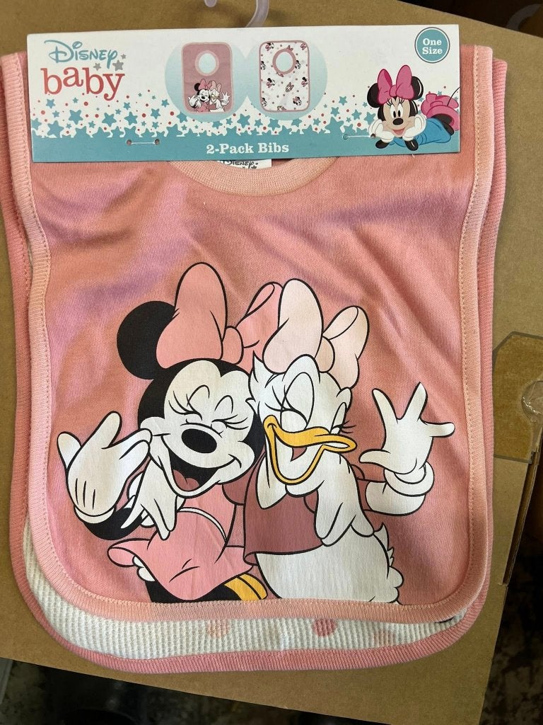 Disney baby slabbetjes Nieuw € 2,50, Overige typen, Nieuw, ..., Ophalen of Verzenden