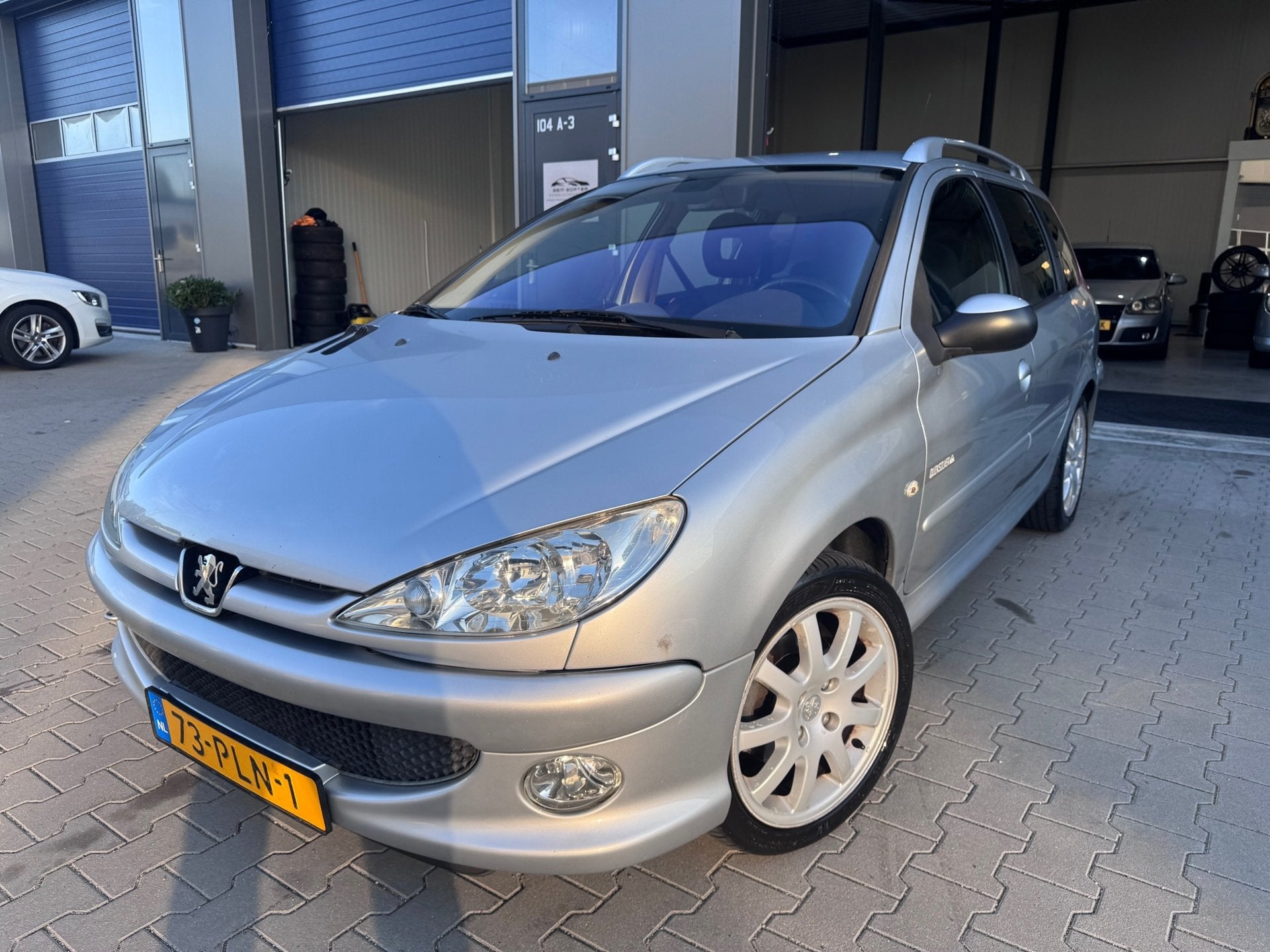 Peugeot 206 SW 1.6-16V Quiksilver|ijskoude airco| nieuwe apk, Voorwielaandrijving, Handgeschakeld, Euro 4, 500 kg