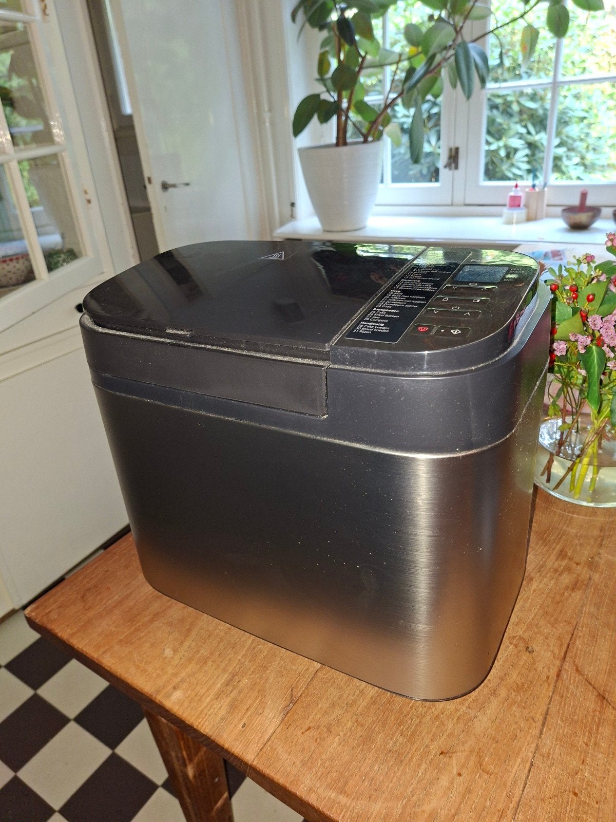panasonic broodbakmachine rvs automatisch gist, Ophalen