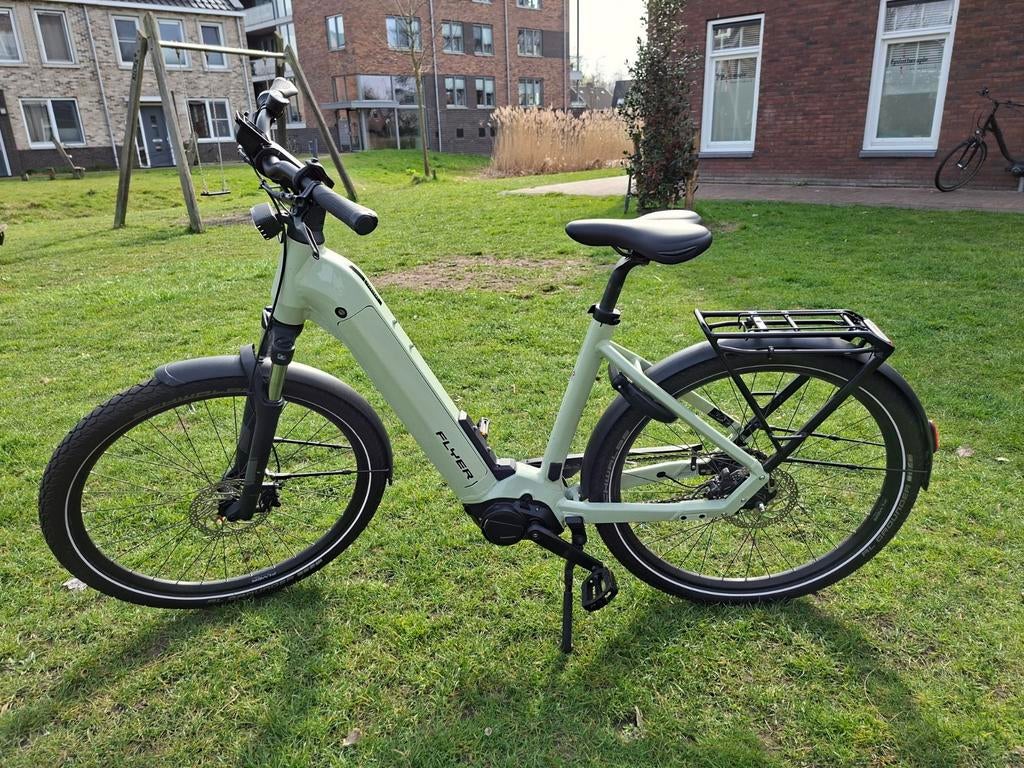 FLYER E-bike Upstreet - elektrische fiets, Zo goed als nieuw, 51 tot 55 cm, 50 km per accu of meer, Ophalen