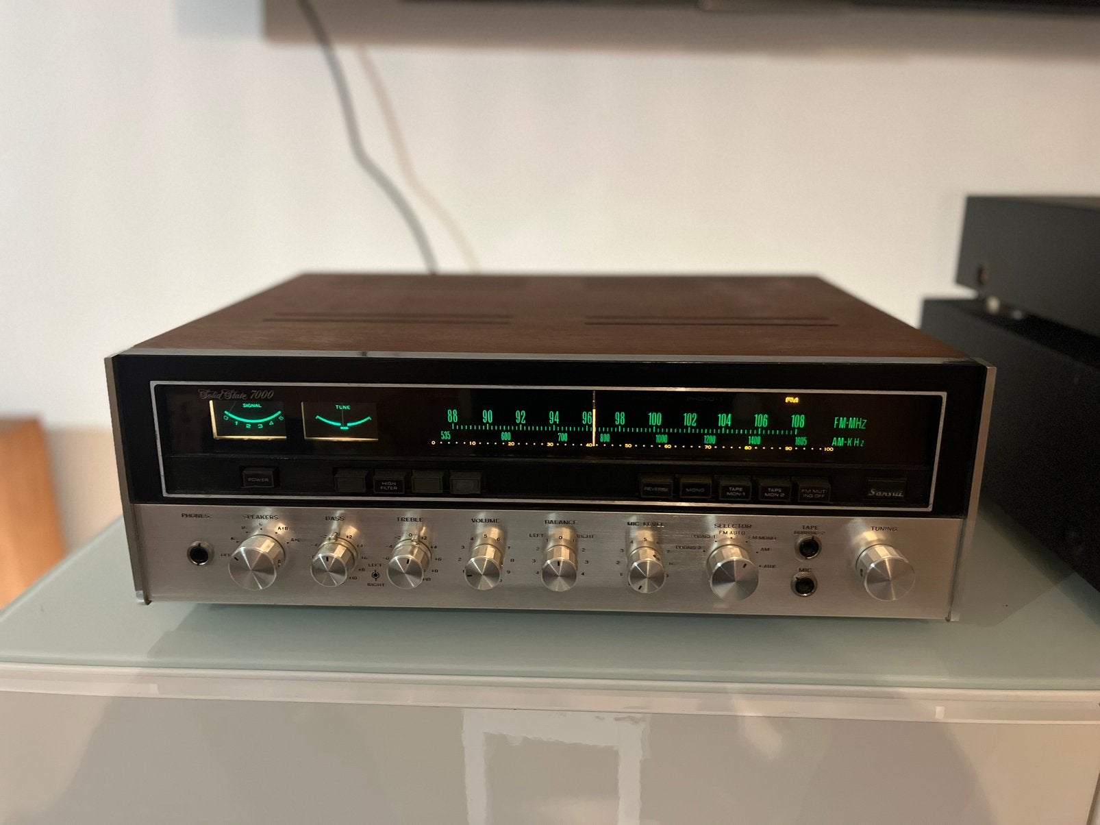 Sansui 7000 vintage stereo versterker, Gebruikt, 60 tot 120 watt, Stereo, Ophalen