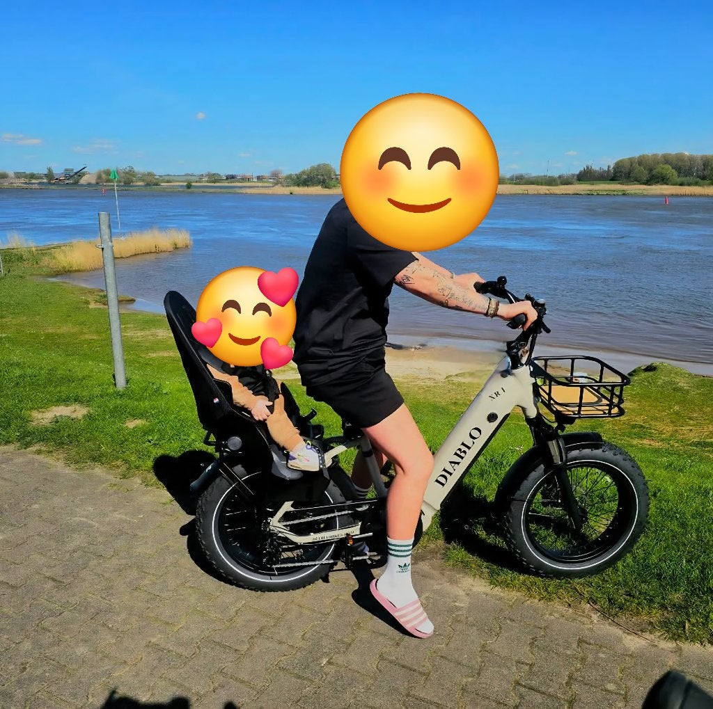 Te koop fatbike diablo X1, Nieuw, Minder dan 47 cm, 50 km per accu of meer, Ophalen