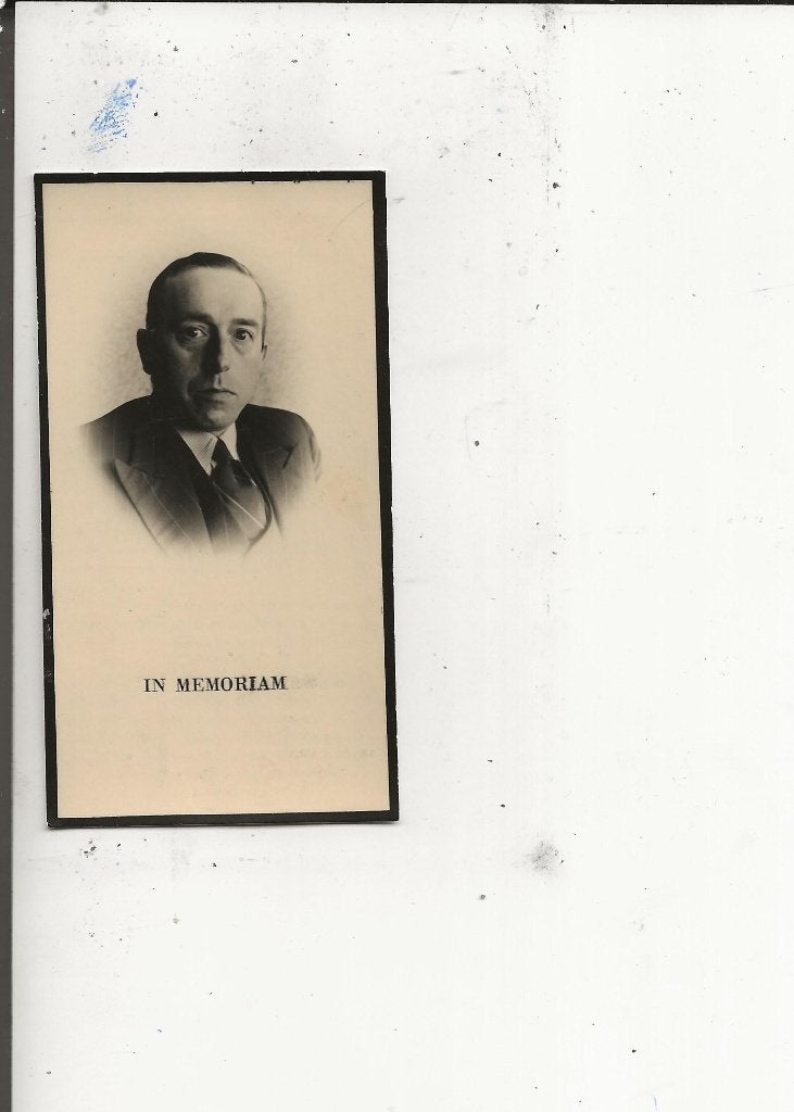 Naaldwijk Bidprentje Cornelis M Krijger 1905+1950, Ophalen of Verzenden, 1940 tot 1960, Ongelopen, Zuid-Holland