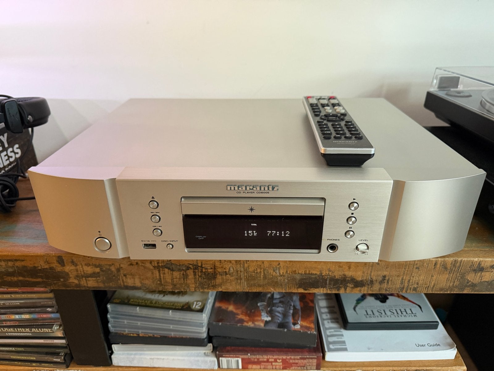 Marantz CD-speler CD6005 met afstandsbediening, Ophalen of Verzenden, Zo goed als nieuw, Marantz