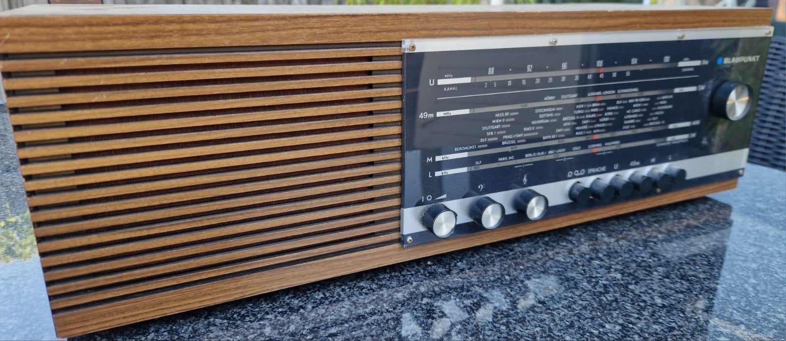 vintage blaupunkt verona, Ophalen, Gebruikt