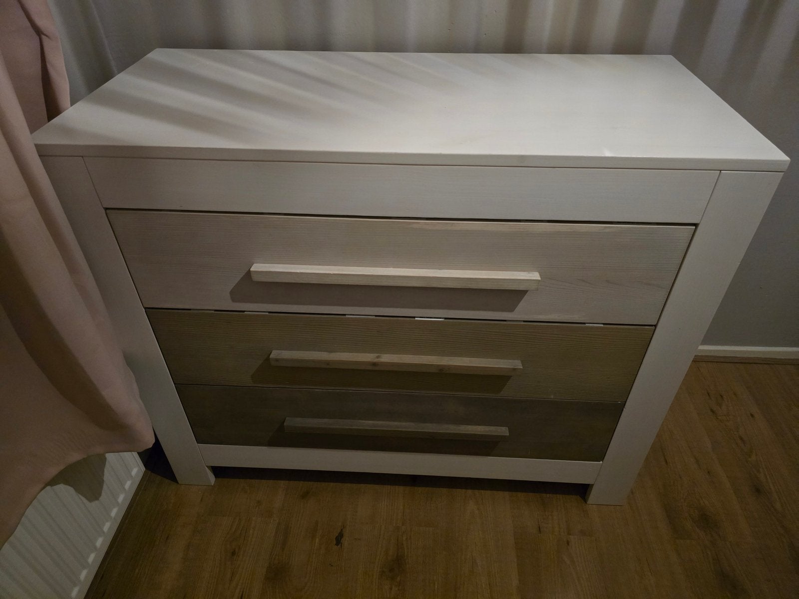 Bopita Commode en Ledikant - Wit/Hout, Ophalen, Gebruikt, 50 tot 70 cm, 75 tot 100 cm