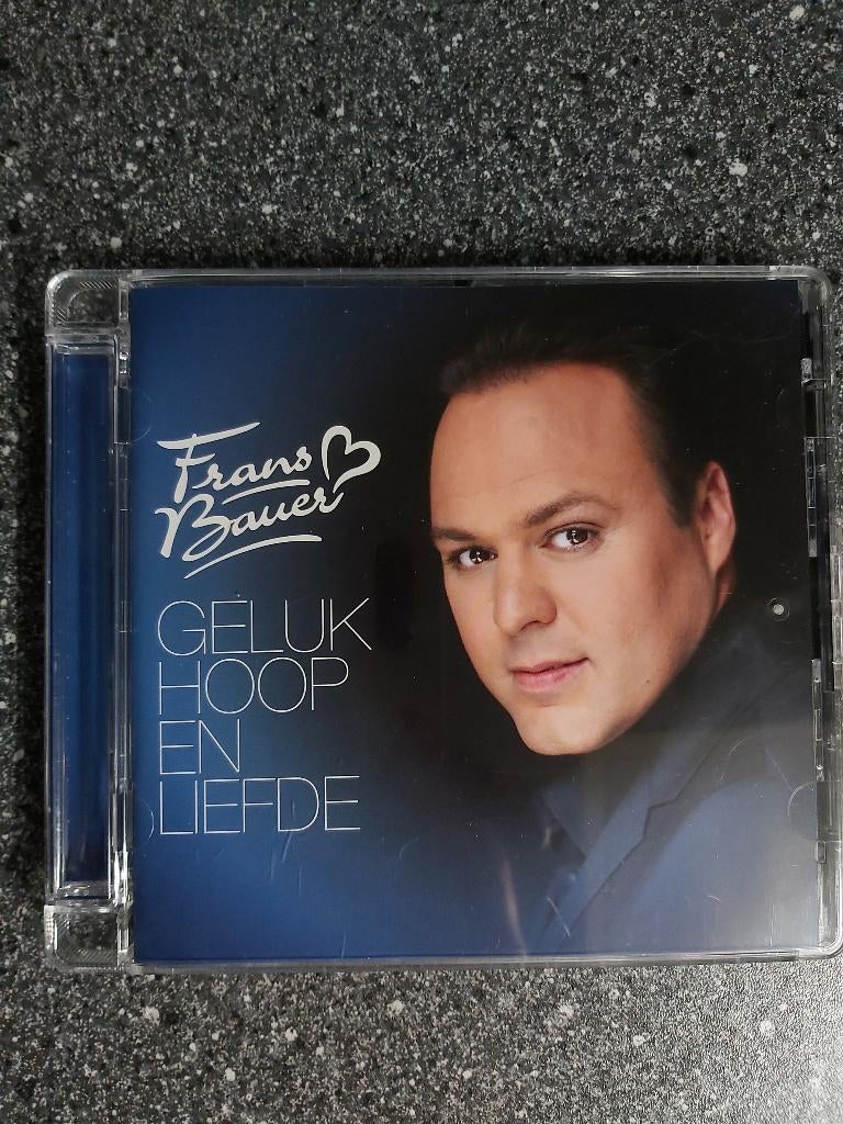 CD FRANS BAUER - GELUK HOOP EN LIEFDE, Cd's en Dvd's, Ophalen of Verzenden, Gebruikt, Levenslied of Smartlap