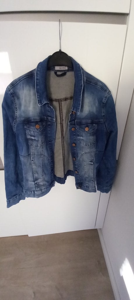 Didi spijkerjas met steekzakken maat L., Blauw, Maat 42/44 (L), Didi, Ophalen of Verzenden