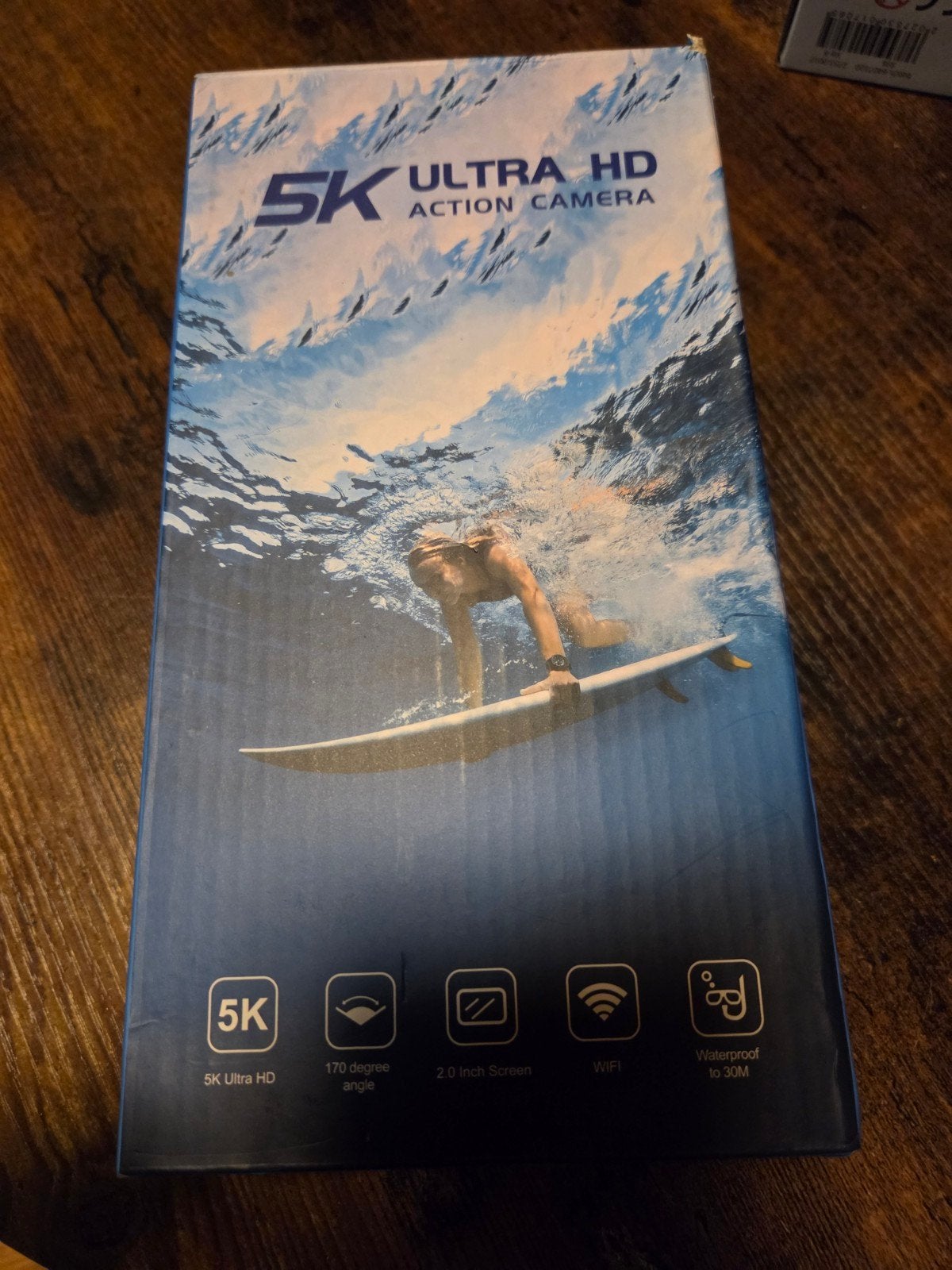 5K Ultra HD Action Camera - Nieuw in doos, Ophalen of Verzenden, Nieuw, Overige merken