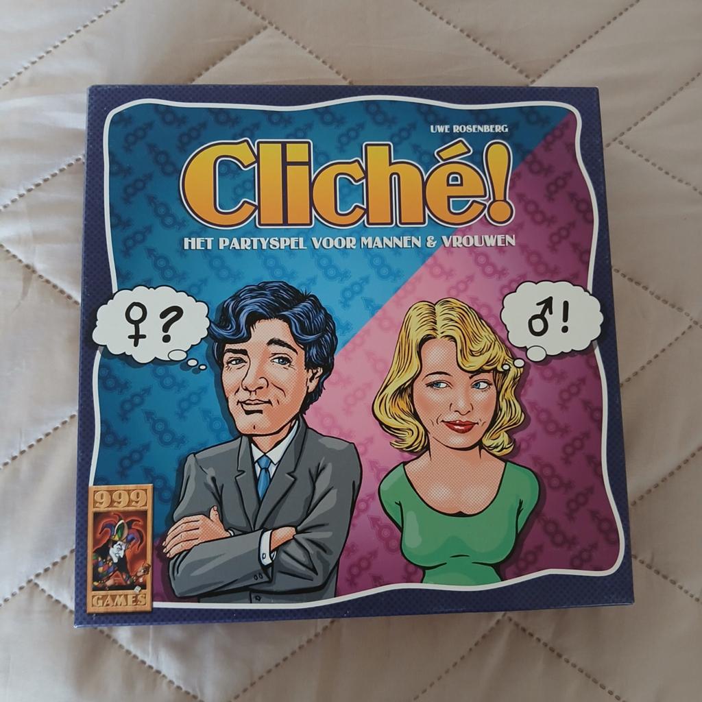 Cliché! partyspel, Ophalen of Verzenden, Zo goed als nieuw