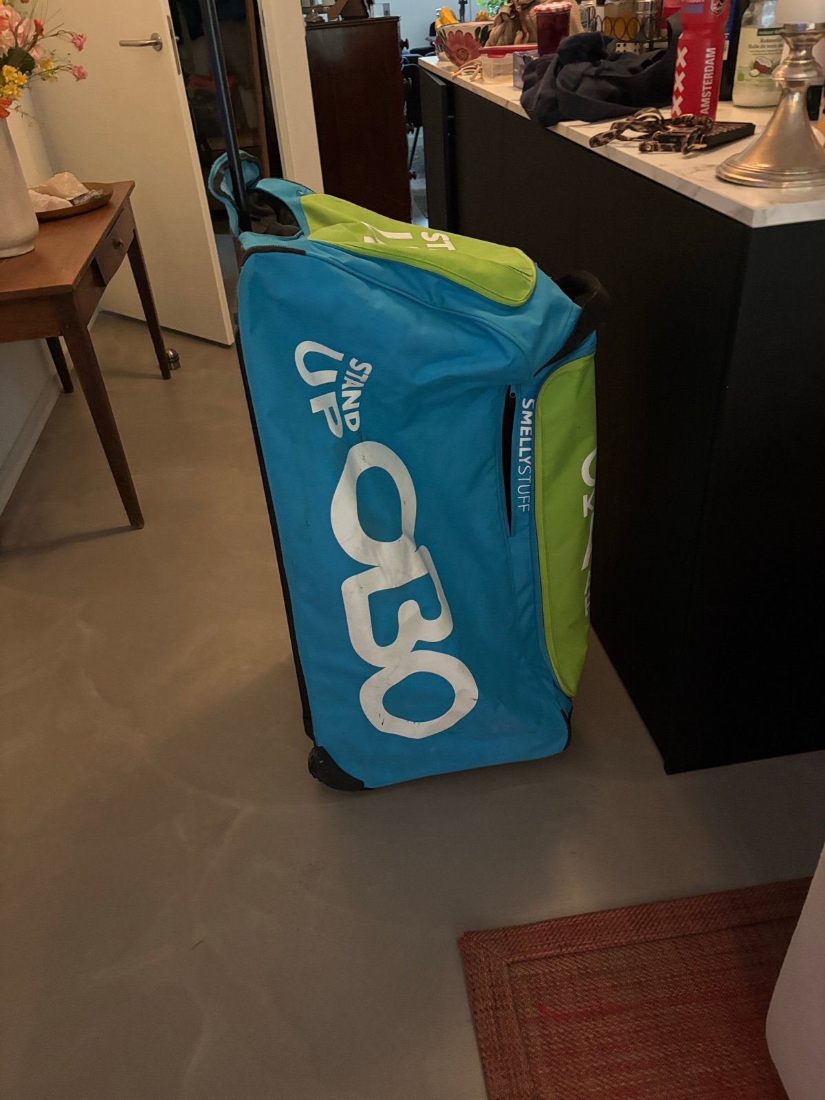 Obo keeperstas voor hockey - handvat defect, verder goed, Sport en Fitness, Hockey, Ophalen of Verzenden, Gebruikt, Tas