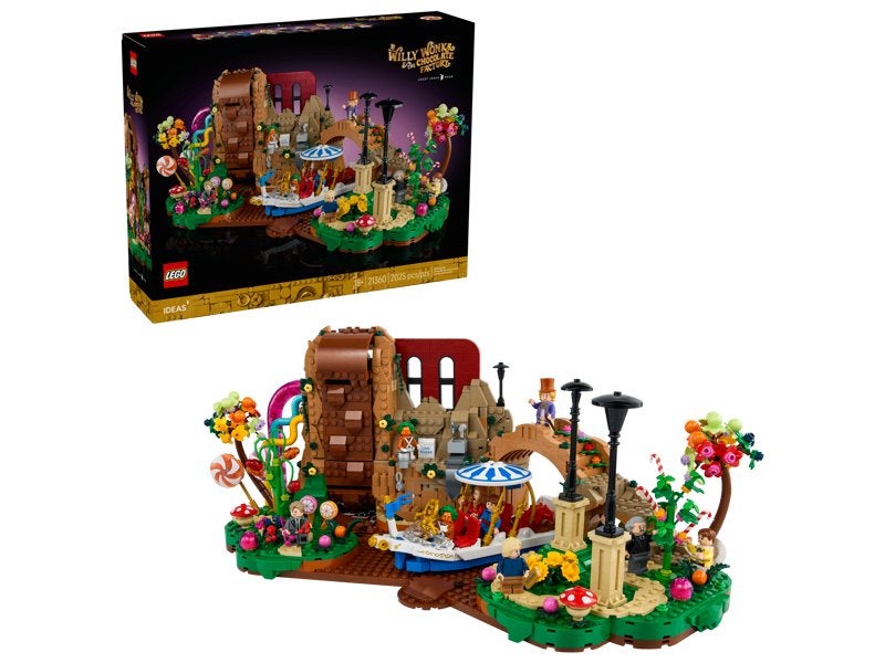Lego Ideas Willy Wonka en de Chocoladefabriek 21360, Lego, Nieuw, Ophalen of Verzenden, Ideas