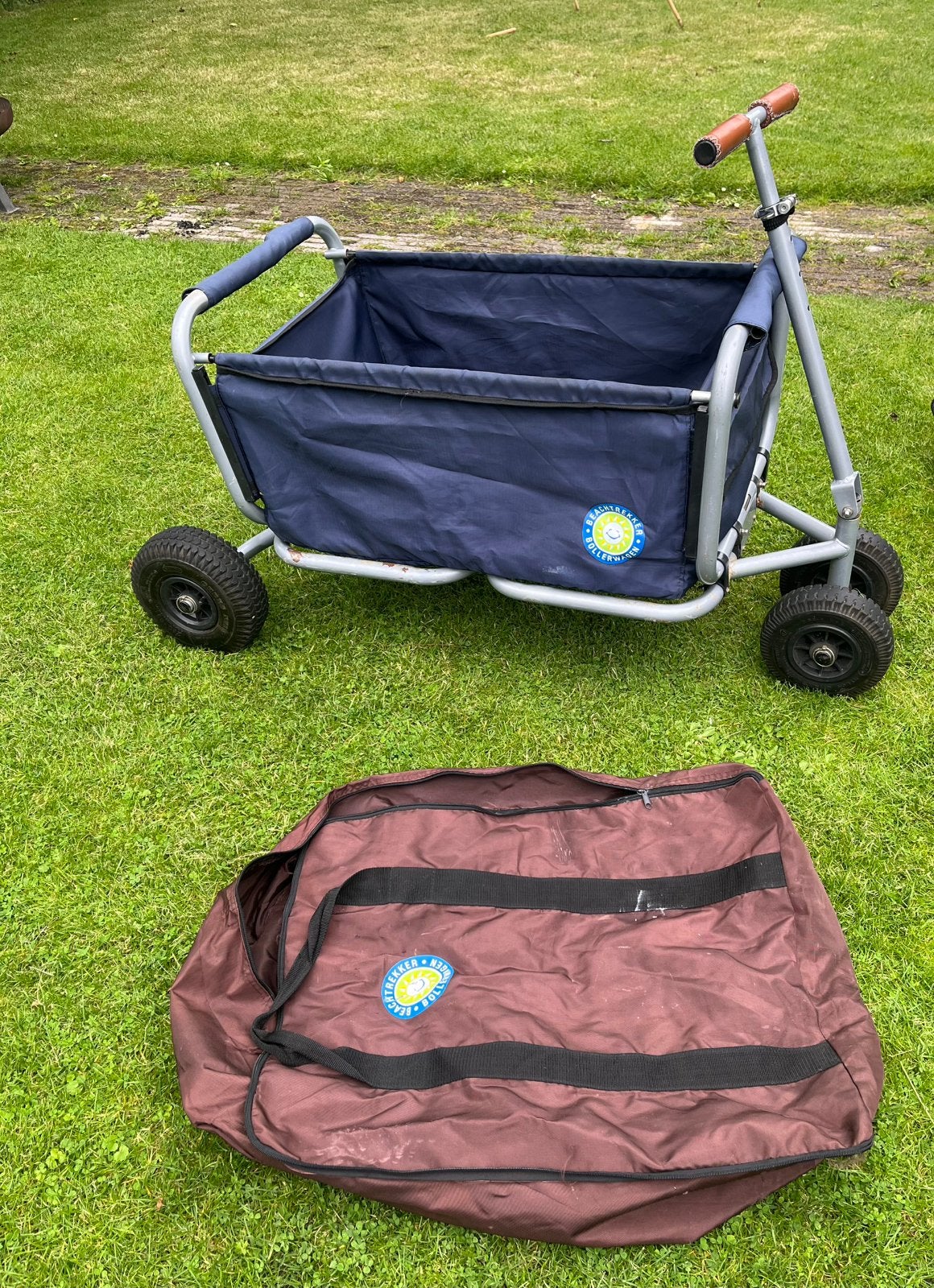 Beachtrekker bolderkar, Ophalen, Gebruikt