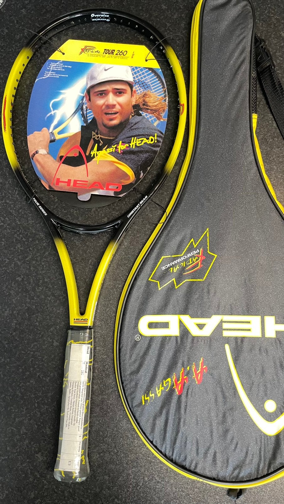 Head Radical Tour 260 Oversize (grip4) nieuw, Head, L4, Nieuw, Ophalen of Verzenden