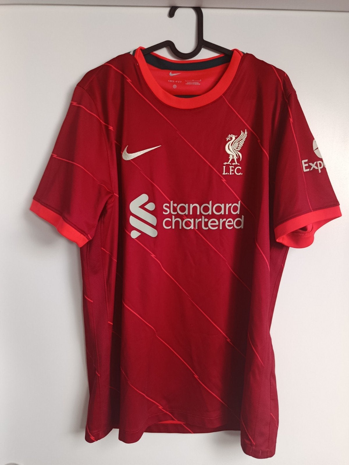 Liverpool Thuisshirt 2021/2022, Maat 52/54 (L), Nike, Ophalen of Verzenden, Zo goed als nieuw