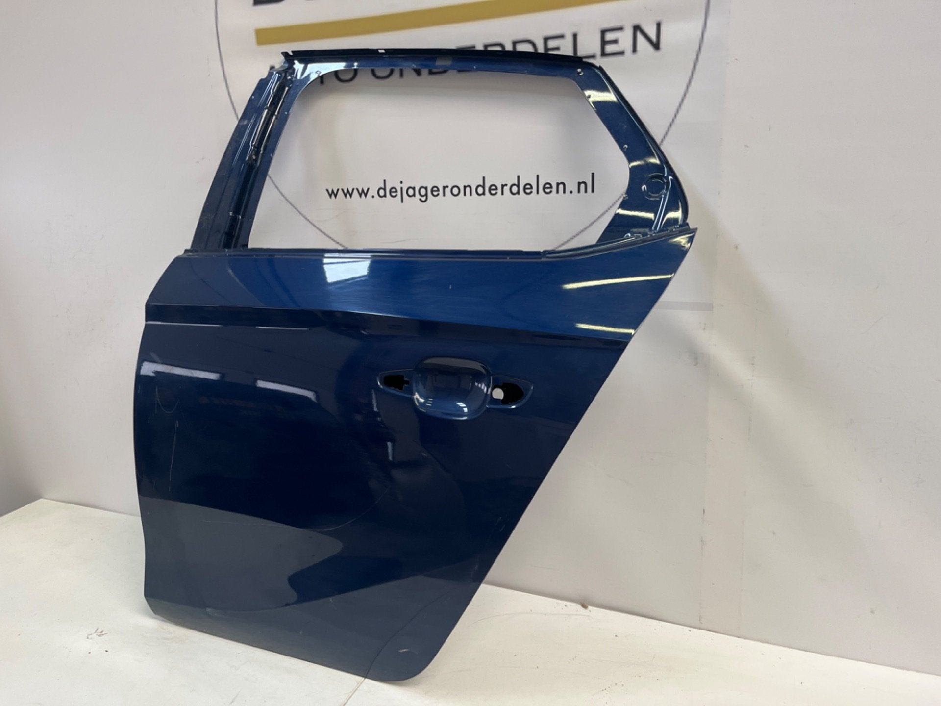 OPEL CORSA F DEUR PORTIER LINKS ACHTER 2019-, Gebruikt, Deur, Opel Automobile GmbH, Ophalen of Verzenden