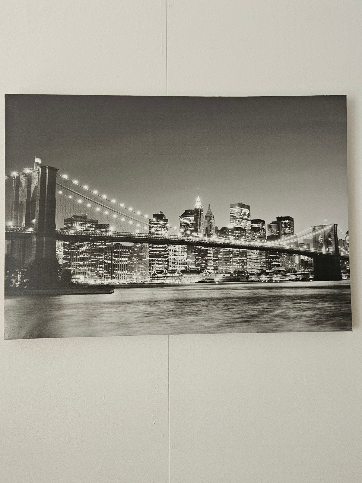 Skyline Cavas poster zwart/ wit, Ophalen, A1 t/m A3, Film en Tv