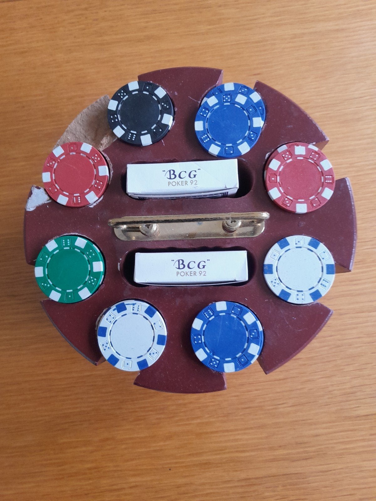 Poker spel, Ophalen of Verzenden, Zo goed als nieuw