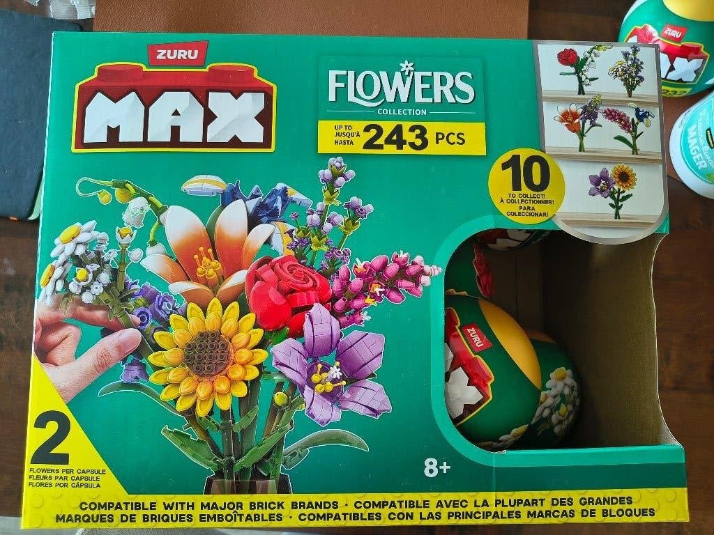 MAX Premium Flowers – ZURU bouwstenen, Inclusief extra onderdelen, Lego, Ophalen of Verzenden, Zo goed als nieuw
