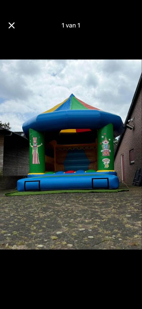 Springkussen te huur, Ophalen, Gebruikt