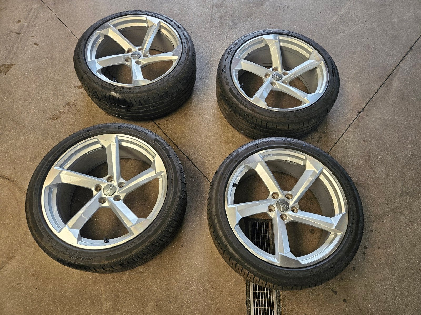 AUDI A8 A7 A6 Q3 Q5 WIELSET 20 inch, Gebruikt, 255 mm, Banden en Velgen, Ophalen of Verzenden